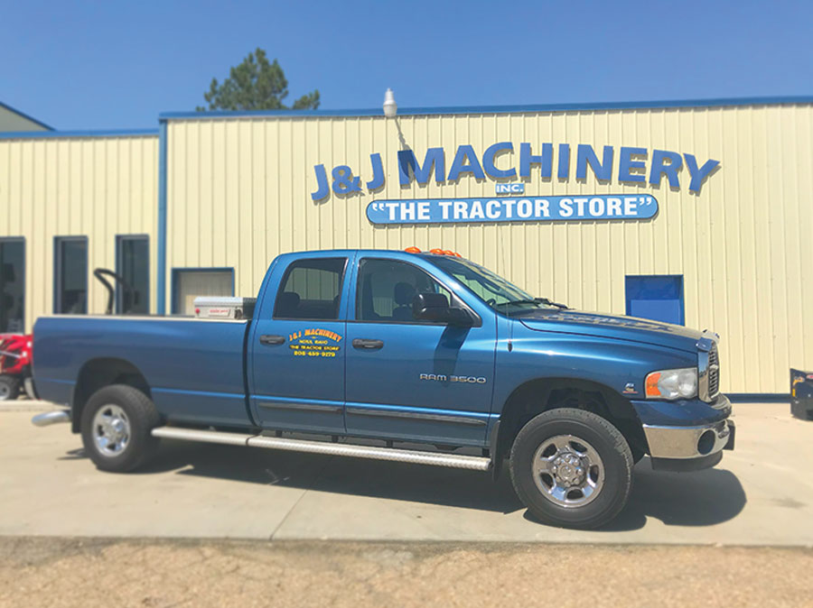 Store Front & Dodge Service Truck