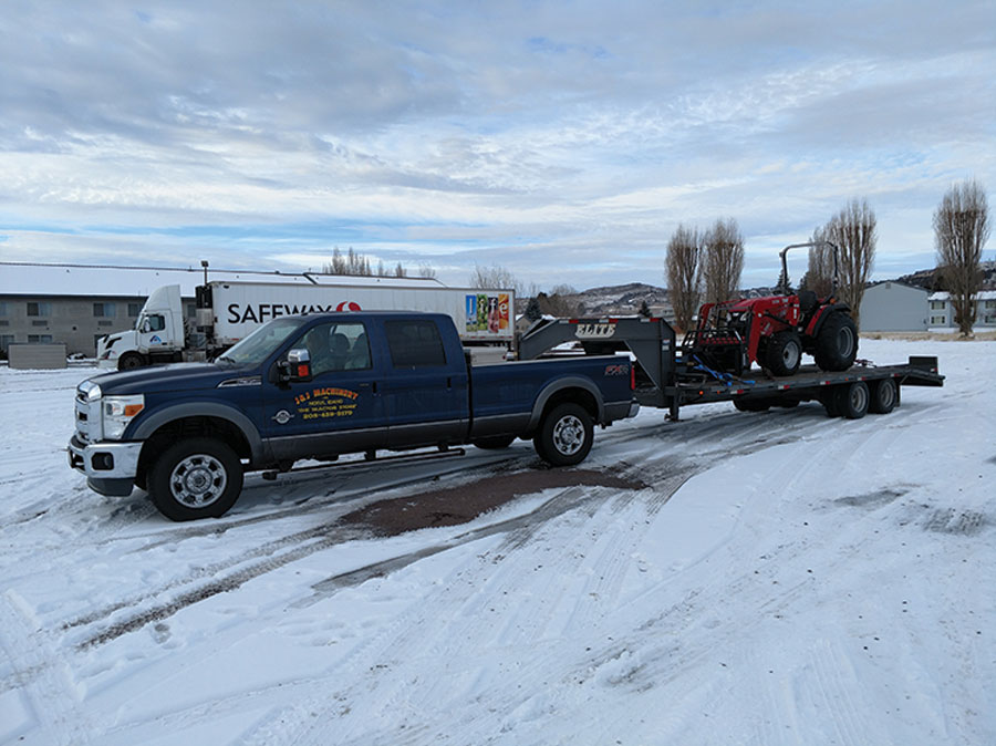 Store Front & Dodge Service Truck